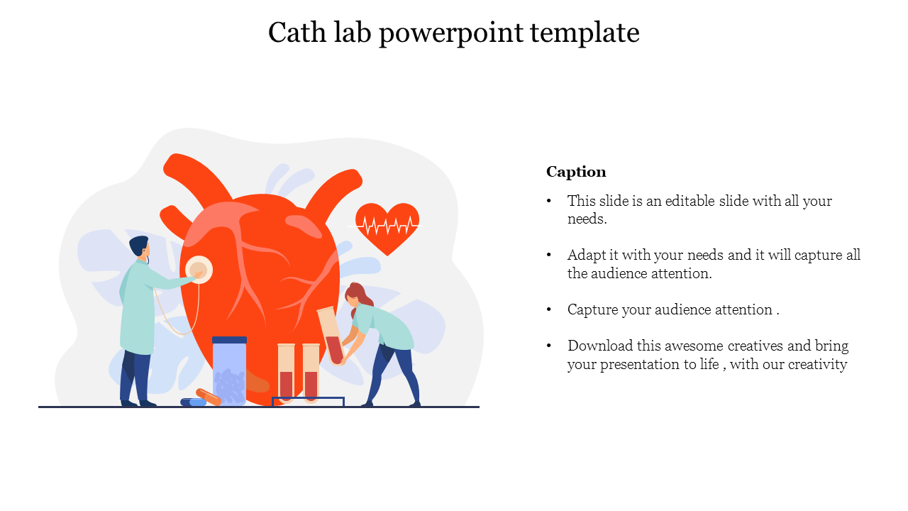 Attractive Cath Lab PowerPoint Template Slide Presentations